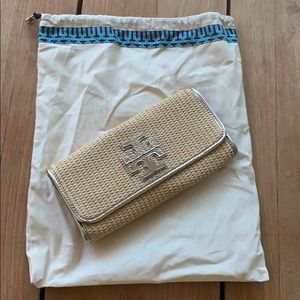 Tory Burch weaved bag
